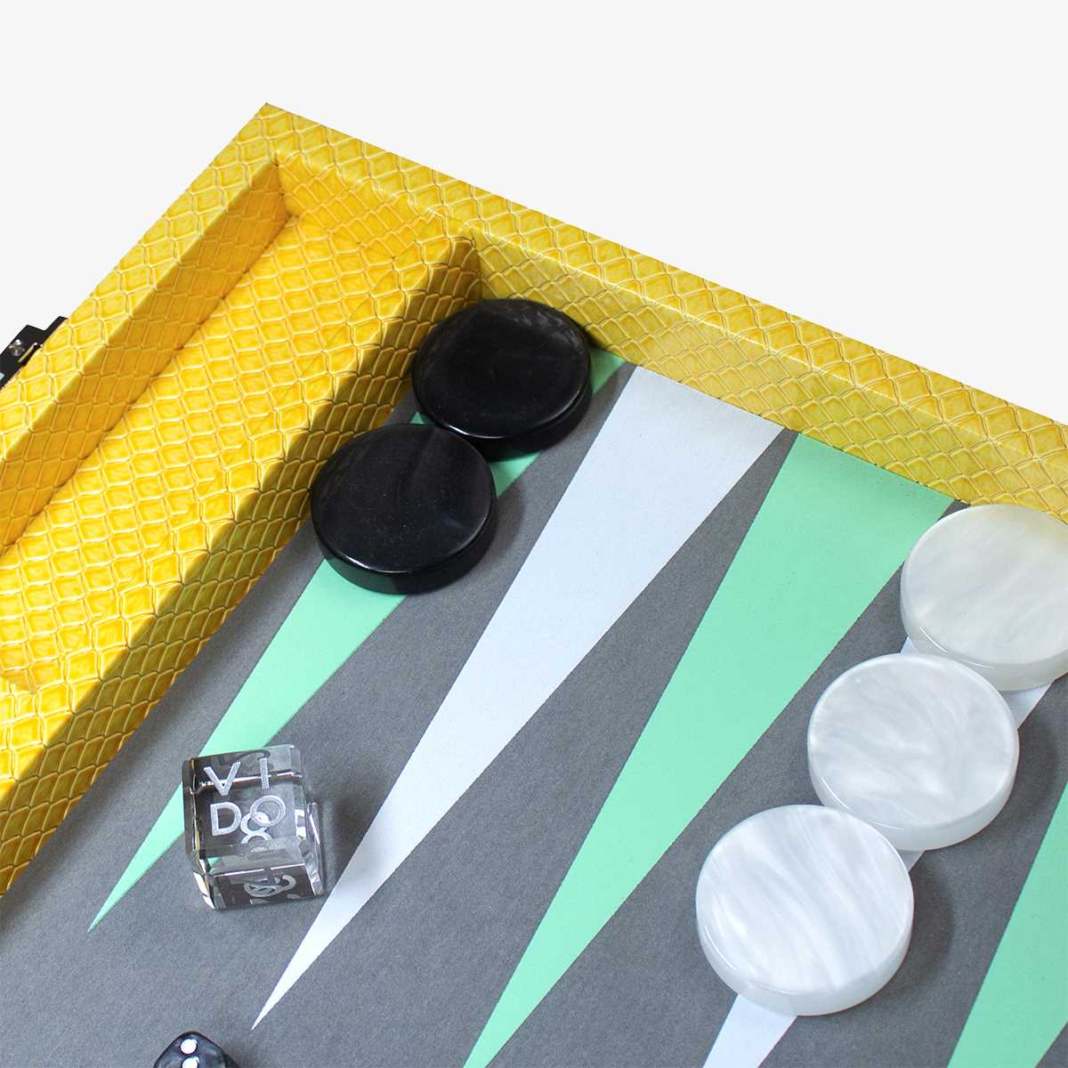 Lemon Snake Large Backgammon