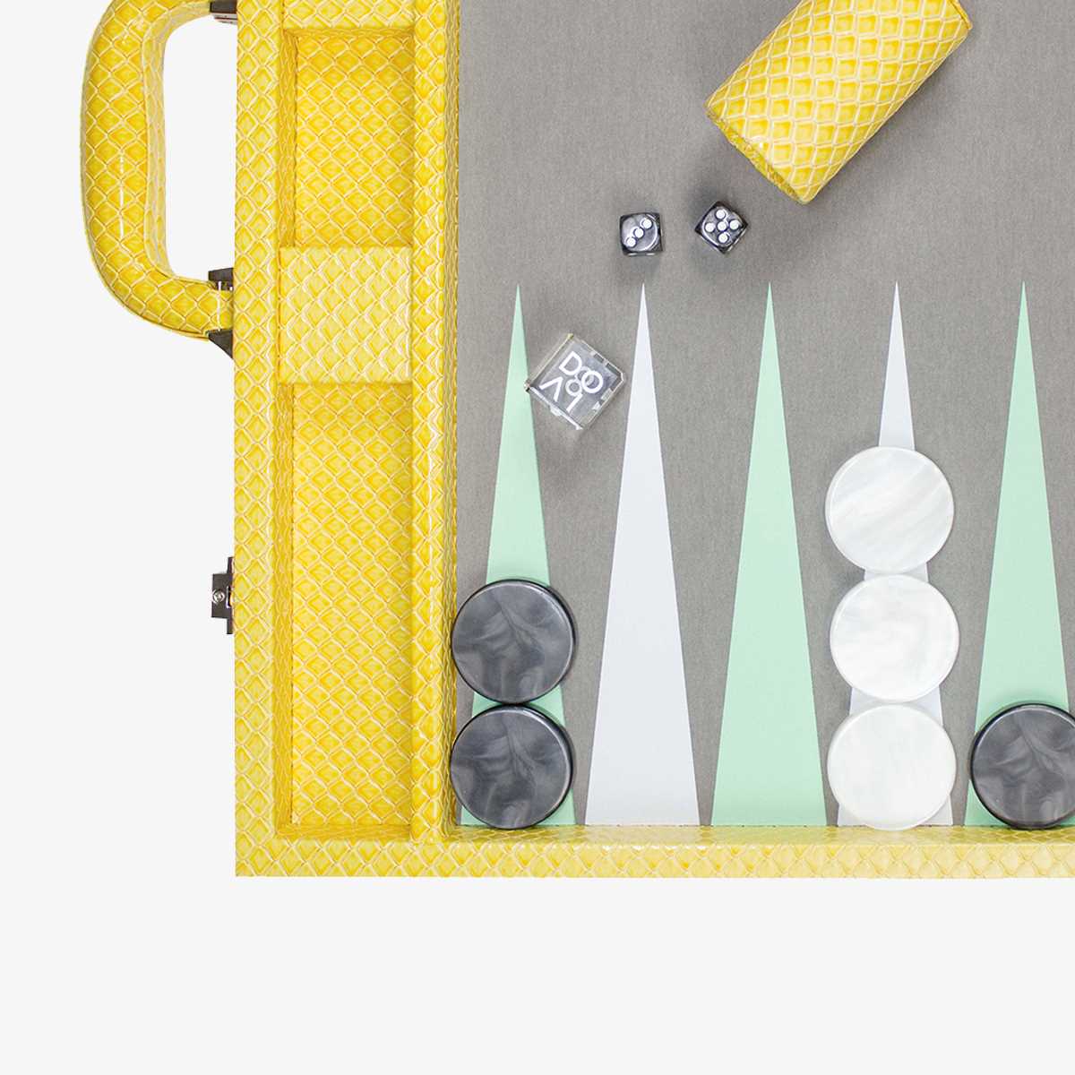 Lemon Snake Large Backgammon