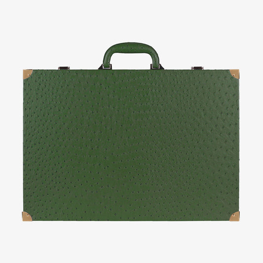 Forest Green Ostrich Large Backgammon