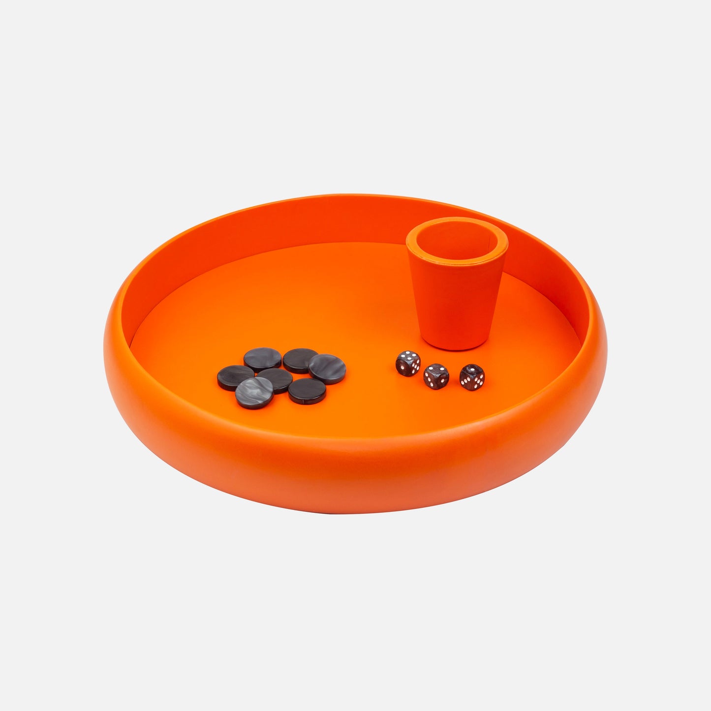 Tangerine Dice Tray