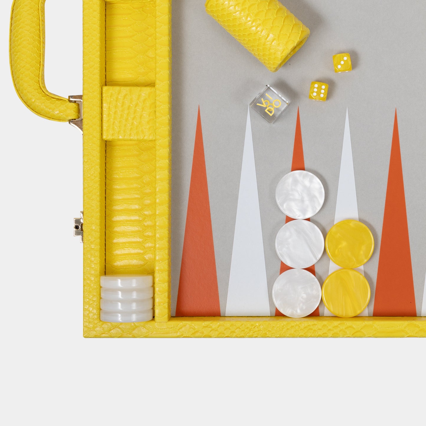 Yellow Snake Large Backgammon