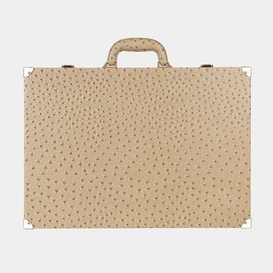 Beige Ostrich Large Backgammon
