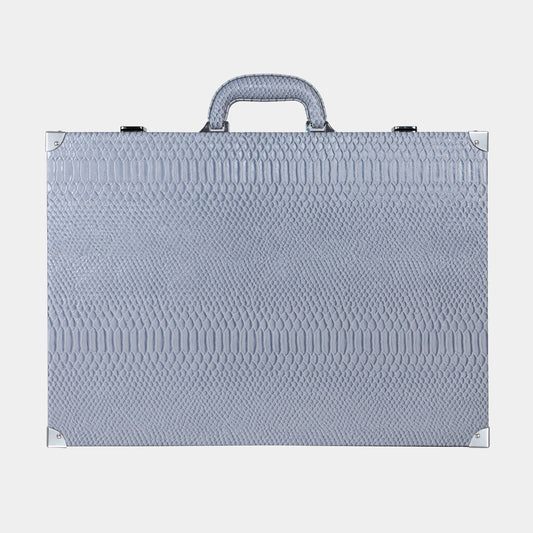 Cool Grey & Orange Snake Large Backgammon