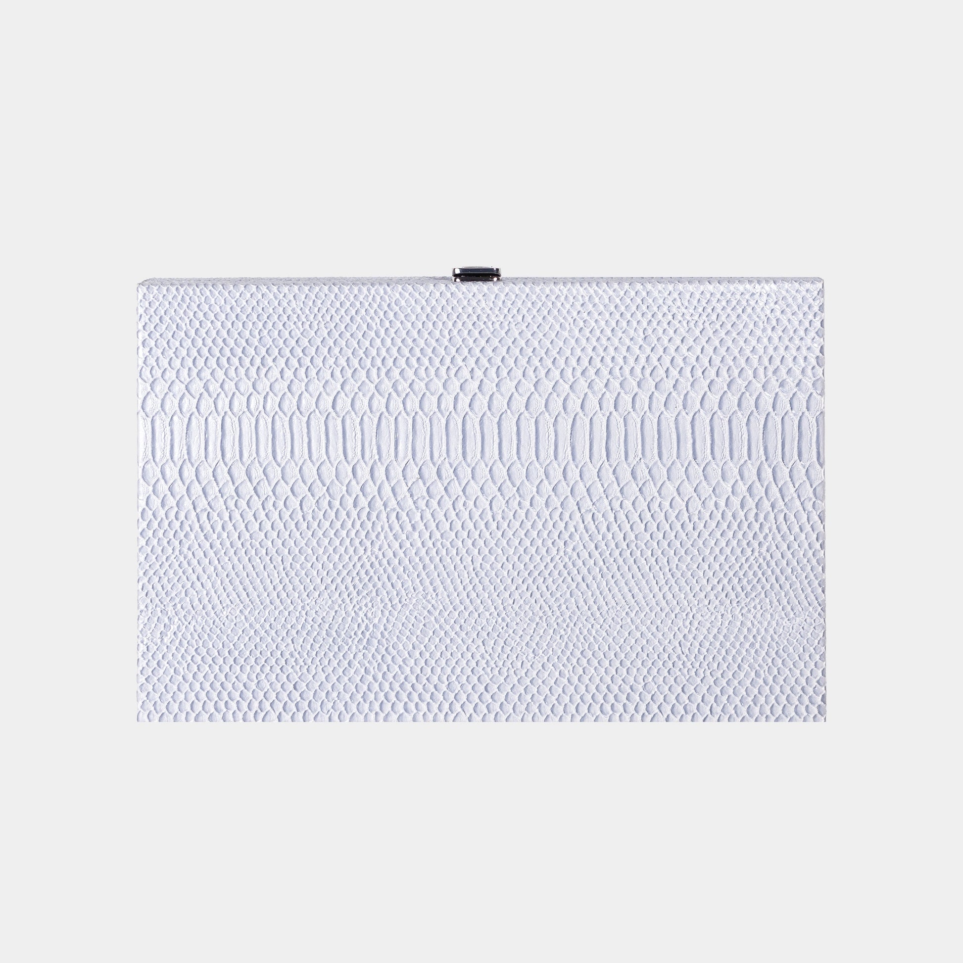 Grey textured closed backgammon on a light gray background by VIDO