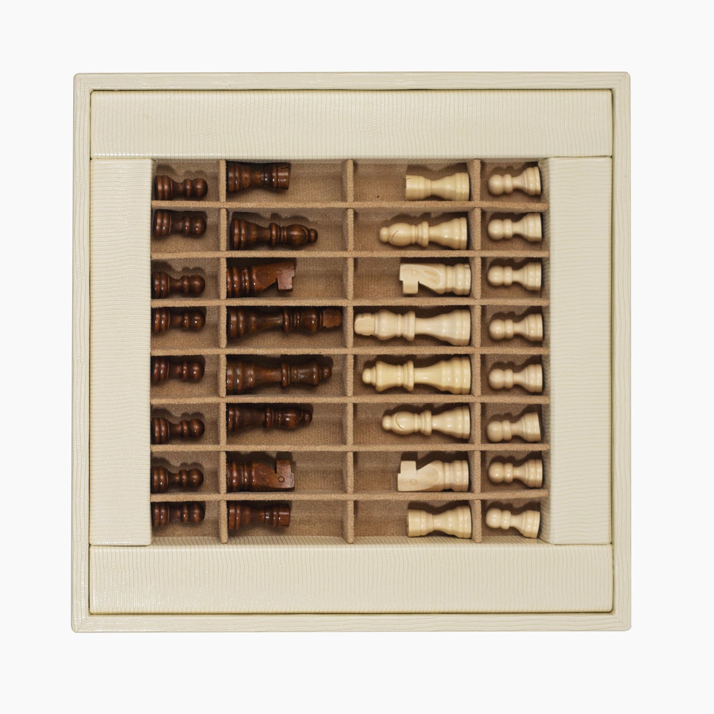 Ivory Lizard Chess Set