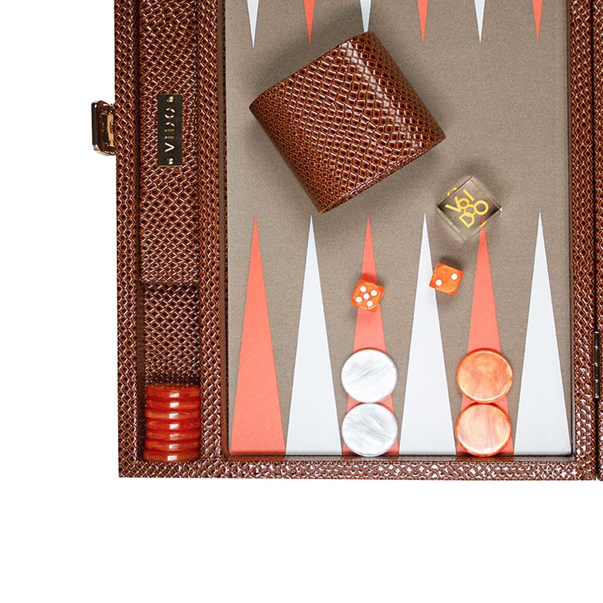 Brown Snake Medium Backgammon
