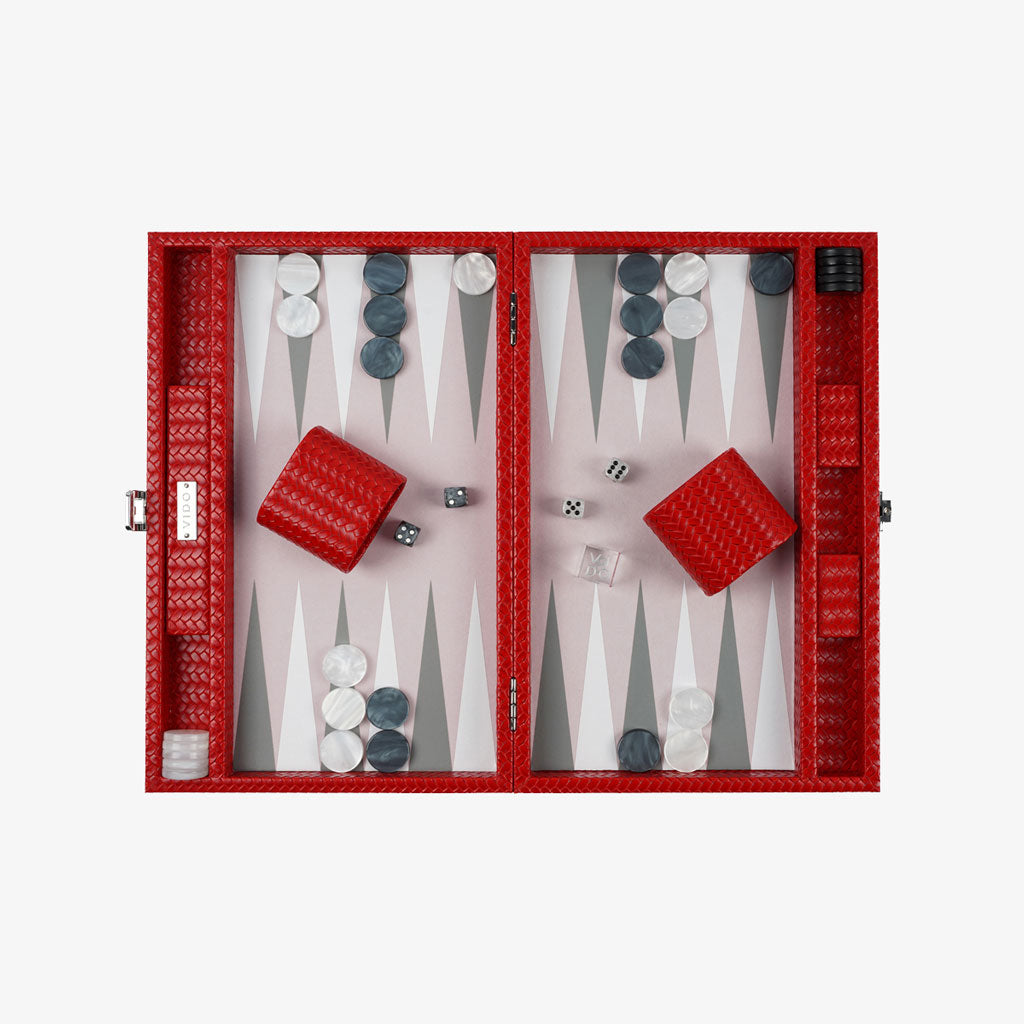 Ruby Braided Medium Backgammon