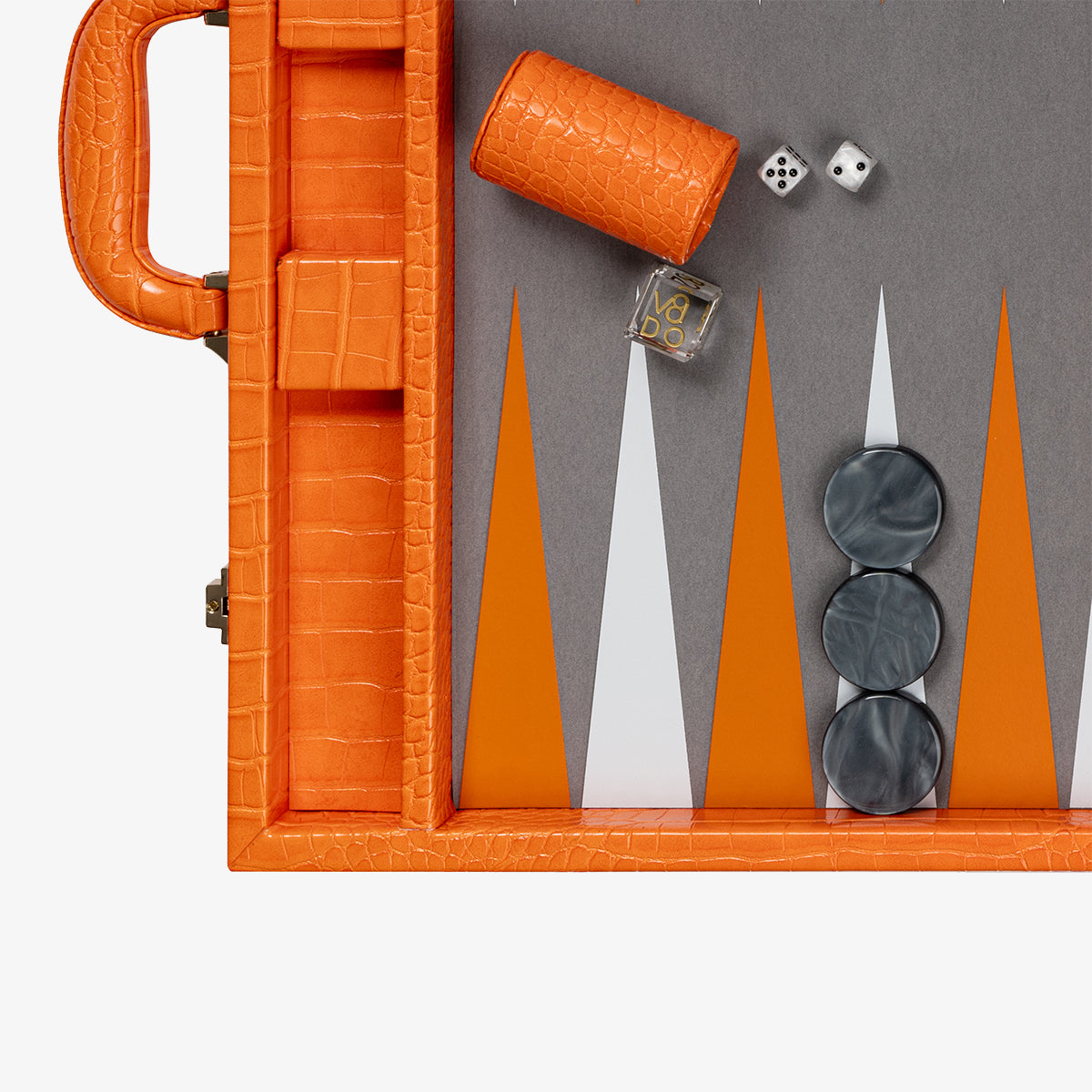 Tangelo Alligator Large Backgammon