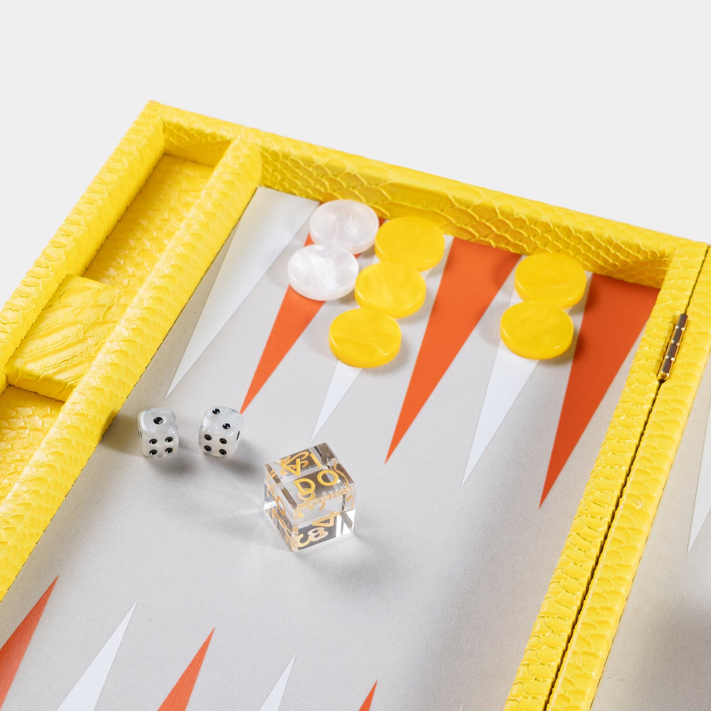 Yellow Snake Medium Backgammon
